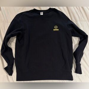 Pokemon UTx Pikachu BlackCrew Neck Sweatshirt Pullover Men’s M Women’s Large